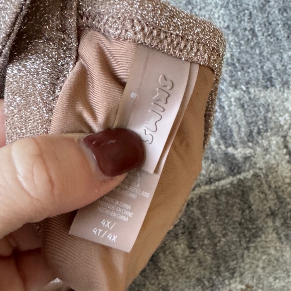 SKIMS Women's Sparkling Tan Bikini Set Bundle (3X and 4X) - Picture 4 of 5